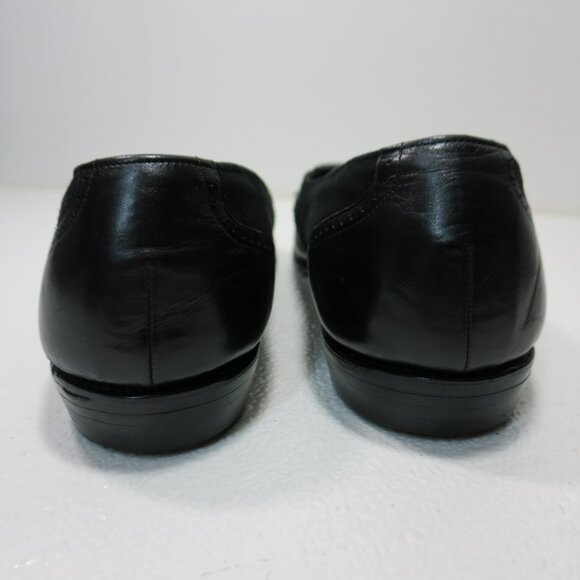 Allen Edmonds Black Loafers with Buckle Detail - Picture 6 of 7